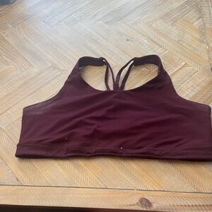 Old Navy Burgundy Sports Bra